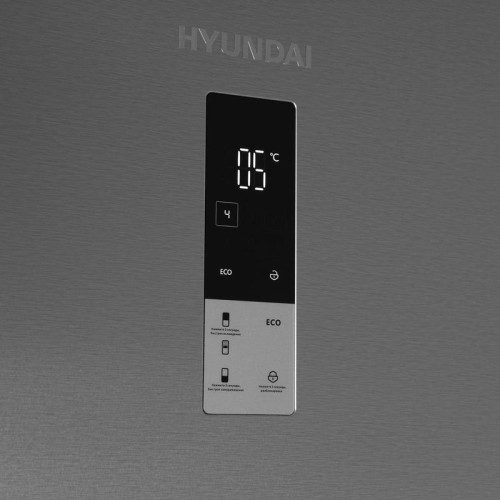 Холодильник Hyundai CC50073F 2-хкамерн. нержавеющая сталь инвертер