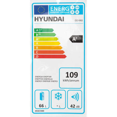 Холодильник Hyundai CO1002 1-нокамерн. белый