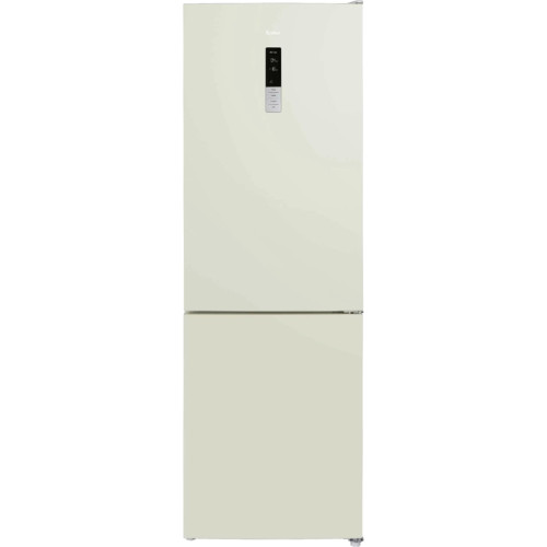 Отдельностоящий холодильник EVELUX, объем 317 л, объем холодильной камеры 233, объем морозильной камеры 94, цифровой дисплей, сенсорное управление, , LED освещение, NoFrost, перенавешиваемые двери, энергоэффективность А+, уровень шума 41 дБ, цвет бежевый