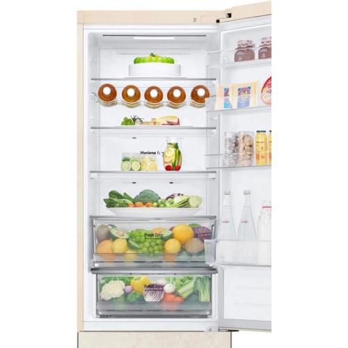 Холодильник LG GC-B509AEMW 2-хкамерн. бежевый инвертер Холодильник LG GC-B509AEMW 2-хкамерн. бежевый инвертер