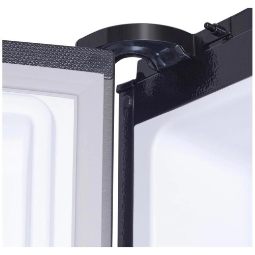 Холодильник Hyundai CS5003F 2-хкамерн. черная сталь