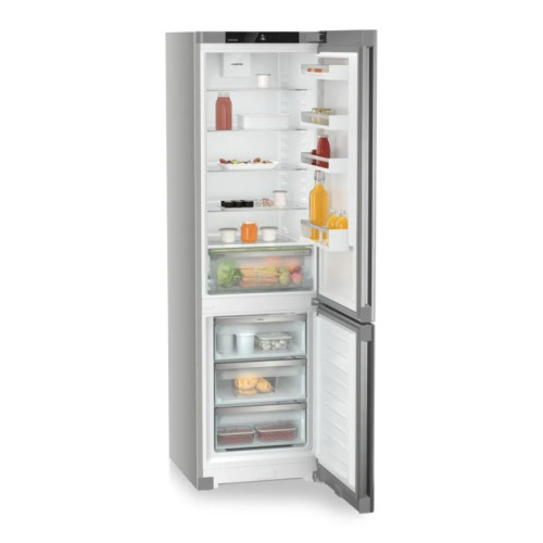 Холодильники LIEBHERR/ Pure, EasyFresh, МК NoFrost, 3 контейнера МК, в. 201,5 см, ш. 60 см, класс ЭЭ A, внутренние ручки, покрытие SteelFinish