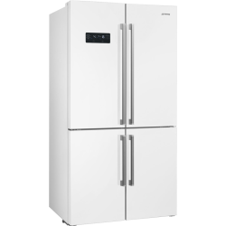 Холодильник SMEG/ Холодильник SMEG, отдельностоящий, 4-х дверный, LED дисплей, зона свежести, MultiFlow, Natural Plus Blu Light, антибактериальный фильтр, конвекция, инверторный компрессор, сигнал повышения температуры, сигнал открытой дверцы, полный Nofr