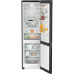 Холодильники LIEBHERR/ Plus, EasyFresh, МК NoFrost, 3 контейнера МК, в. 201,5 см, ш. 60 см, класс ЭЭ A++, внутренние ручки, двери BlackSteel, дисплей на двери