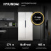 Холодильник Hyundai CS4502F 2-хкамерн. белый