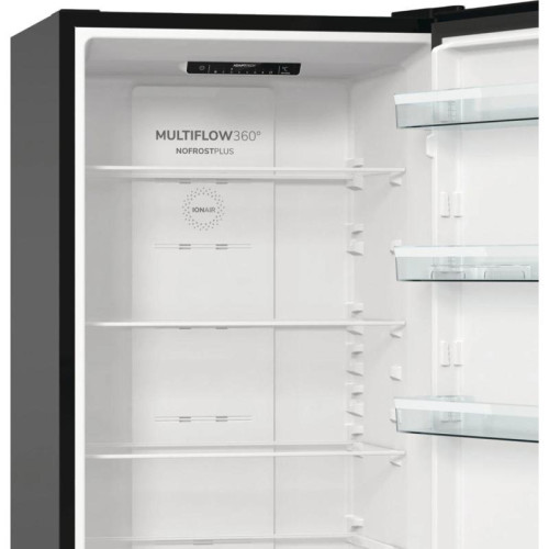 Холодильник Gorenje NRK6202EBXL4 2-хкамерн. черный мат.