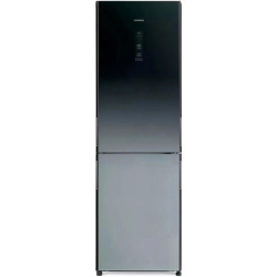 Холодильник Hitachi R-BG410PUC6X XGR 2-хкамерн. серый стекло инвертер