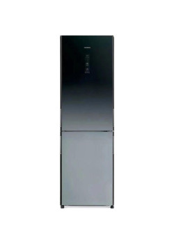 Холодильник Hitachi R-BG410PUC6X XGR 2-хкамерн. серый стекло инвертер