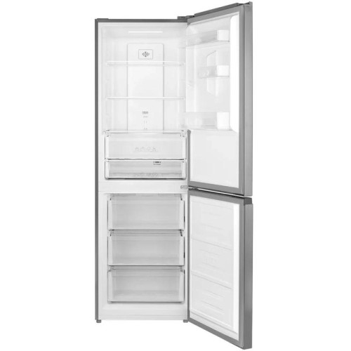 Холодильник Weissgauff WRK 185 Total NoFrost Inverter Inox 2-хкамерн. нержавеющая сталь инвертер