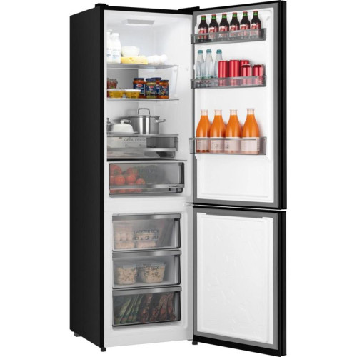Холодильник Weissgauff WRK 2000 Total NoFrost Inverter Rock Glass 2-хкамерн. графит Холодильник Weissgauff WRK 2000 Total NoFrost Inverter Rock Glass 2-хкамерн. графит