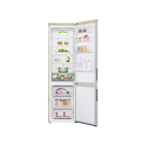Холодильник LG GA-B509CESL 2-хкамерн. бежевый мат. инвертер