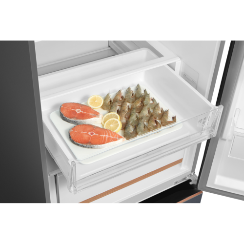 Холодильник Toshiba/ Холодильник Toshiba, отдельностоящий, ВхШхГ 2010х595х670 мм, полезный объем 455 л (321 + 134), Full No Frost, инверторный компрессор, антибактериальный модуль PureBio, зона свежести, внутренний цифровой дисплей, складная полка, LED по