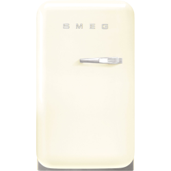 Холодильник SMEG/ Холодильник SMEG, отдельностоящий, стиль 50-х, однокамерный, объем 34 л, стандартный компрессор, энергоэффективность С, цвет кремовый