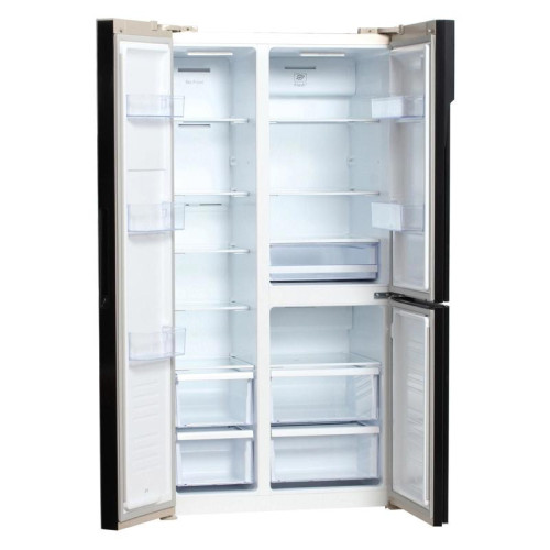 Холодильник Hyundai CS5073FV 3-хкамерн. шампань инвертер