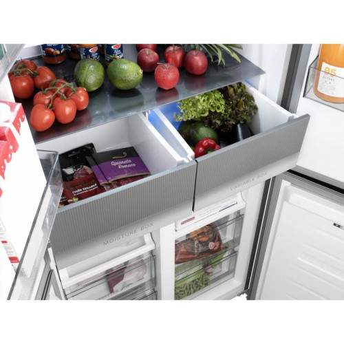 Холодильник Weissgauff WCD 450 BEG NoFrost Inverter 3-хкамерн. бежевый