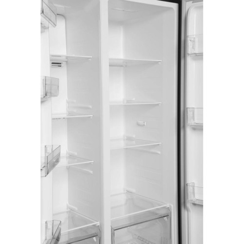 Холодильник Kraft KF-MS4801BI 2-хкамерн. черный инвертер