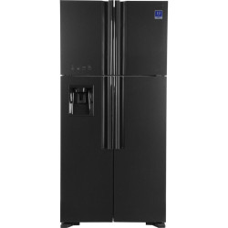 Холодильник Hitachi R-W660PUC7 GGR 2-хкамерн. серый стекло инвертер