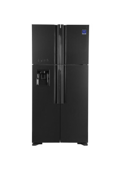 Холодильник Hitachi R-W660PUC7 GGR 2-хкамерн. серый стекло инвертер
