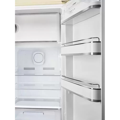Холодильник SMEG/ Отдельностоящий однодверный холодильник, стиль 50-х годов, 60 см, кремовый, петли справа