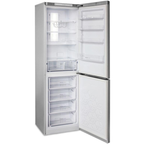 Холодильник Бирюса Б-M980NF 2-хкамерн. серебристый металлик мат.