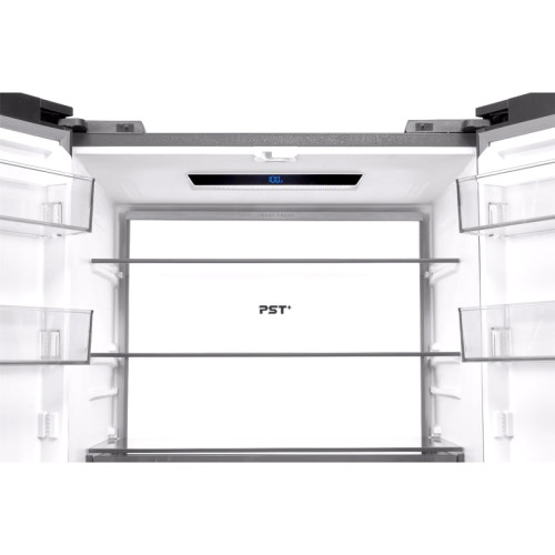 Холодильник Midea/ MDK/Холодильник Midea, отдельностоящий с возможностью встраивания, многодверный, полезный объем 534 л, холодильная камера 359 л, морозильная камера 175л, электронное управление, внешний цифровой дисплей, инверторный компрессор, Dual Coo