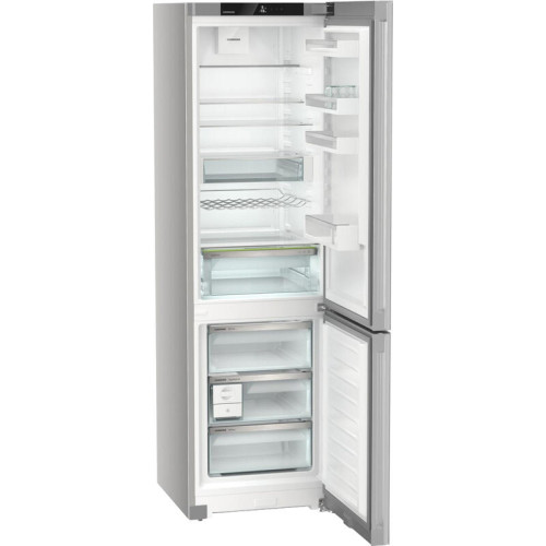Холодильники LIEBHERR/ Plus, EasyFresh, МК NoFrost, 3 контейнера МК, в. 201,5 см, ш. 60 см, класс ЭЭ A++, внутренние ручки, белое стекло