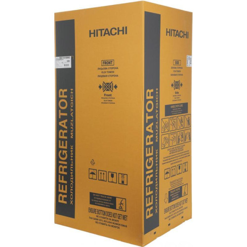 Холодильник Hitachi R-W660PUC7X GC 2-хкамерн. шампань стекло Холодильник Hitachi R-W660PUC7X GC 2-хкамерн. шампань стекло