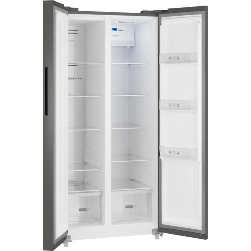 Холодильник Weissgauff WSBS 500 Inverter NoFrost Dark Grey 2-хкамерн. серый