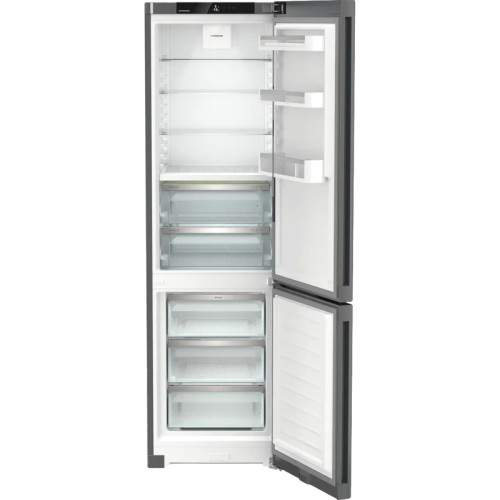 Холодильники LIEBHERR/ Plus, BioFresh 2 контейнера, МК NoFrost, 3 контейнера МК, в. 201,5 см, ш. 60 см, класс ЭЭ A++, внутренние ручки, цвет Dark Grey