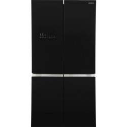 Холодильник Hitachi R-WB720VUC0 GBK 3-хкамерн. черный инвертер