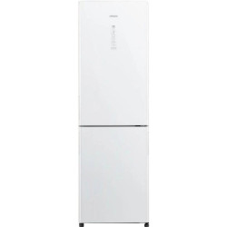 Холодильник Hitachi R-BG410PUC6X GPW 2-хкамерн. белый стекло инвертер