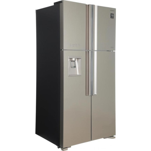 Холодильник Hitachi R-W660PUC7X GC 2-хкамерн. шампань стекло Холодильник Hitachi R-W660PUC7X GC 2-хкамерн. шампань стекло