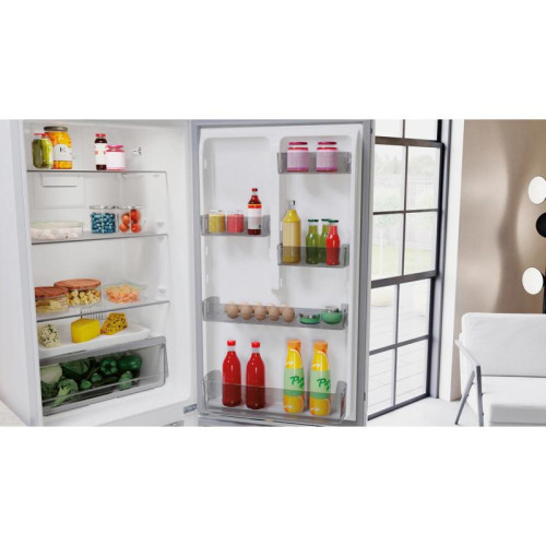 Холодильник Hotpoint HT 5180 W 2-хкамерн. белый/серебристый