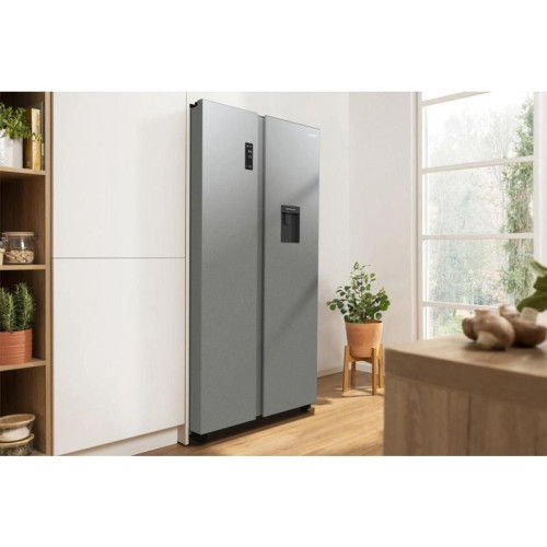 Холодильник Gorenje NRR9185EAXLWD 2-хкамерн. серебристый мат. инвертер