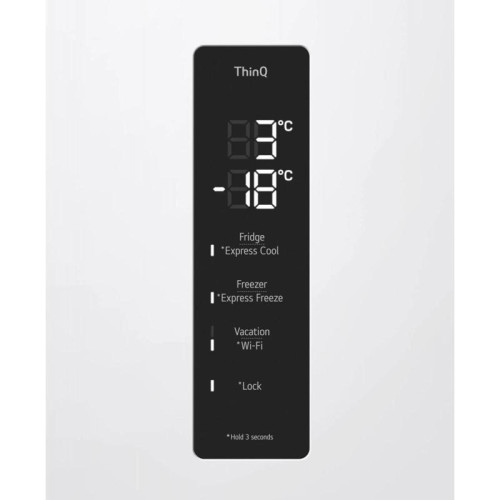 Холодильник LG GC-B459AQQW 2-хкамерн. белый