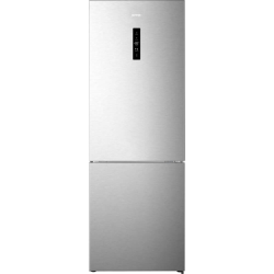 Отдельностоящий холодильник Gorenje NRK720EAXL4 двухкамерный, объем 495 л, MultiFlow, FreshZone, электронное управление, цифровой дисплей, инверторный компрессор, R600A, энергоэффективность А++, уровень шума 36 дБ, цвет серый