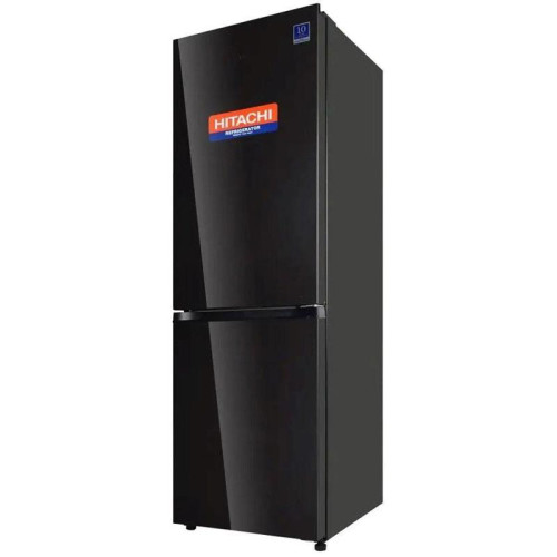 Холодильник Hitachi R-B410PUC6 BBK 2-хкамерн. черный инвертер