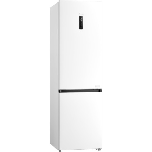 Холодильник MIDEA/ MDK/Холодильник MIDEA, отдельностоящий, полезный объем 386 л (263/123), Full No Frost, металлическая панель Metall Cooling, сенсорное управление, дисплей, 3D LED освещение, энергоэффективность А++, цвет белый