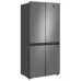 Холодильник Weissgauff WCD 450 Bru Steel Glass NoFrost Inverter 3-хкамерн. сталь мат. Холодильник Weissgauff WCD 450 Bru Steel Glass NoFrost Inverter 3-хкамерн. сталь мат.