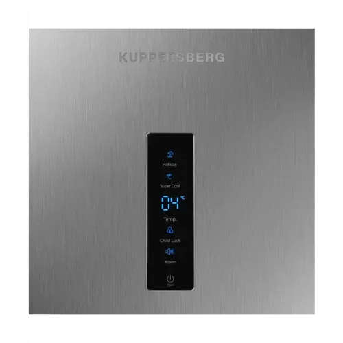 Холодильник отдельностоящий Kuppersberg/ Отдельностоящая холодильная камера, габариты (ВхШxГ): 1850х595X660 мм, объем 388л, 40 дБ, No frost, нержавеющая сталь Холодильник отдельностоящий Kuppersberg/ Отдельностоящая холодильная камера, габариты (ВхШxГ): 1850х595X660 мм, объем 388л, 40 дБ, No frost, нержавеющая сталь