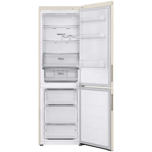Холодильник LG GC-B459AEMW 2-хкамерн. бежевый инвертер