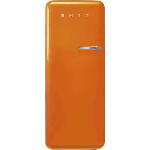 Холодильник SMEG/ Холодильник SMEG, отдельностоящий, стиль 50-х, однокамерный, внутренняя морозильная камера, объем 270 л, инверторный компрессор, энергоэффективность С, цвет оранжевый