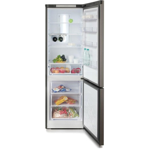 Холодильник Бирюса Б-I960NF 2-хкамерн. нержавеющая сталь