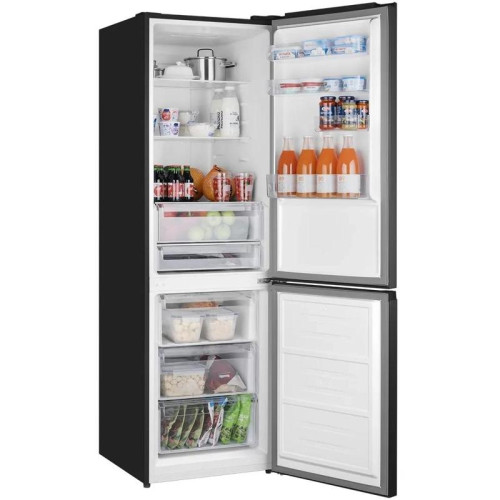 Холодильник Weissgauff WRK 2000 Total NoFrost Inverter Black Inox 2-хкамерн. черный инвертер Холодильник Weissgauff WRK 2000 Total NoFrost Inverter Black Inox 2-хкамерн. черный инвертер