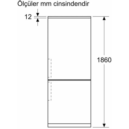 Холодильник Bosch KGP86FWC0N 2-хкамерн. белый инвертер