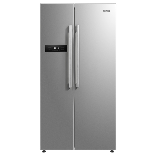 Холодильник/ Холодильник Side-By-Side, А+, cенсорное управление Smart Touch, Full NO FROST, Dynamic Air Cooling, режимы «Супер заморозка» и «Супер охлаждение», LED освещение камеры,  2 ящика для овощей, полки из закаленного стекла, держатели для бутылок, 
