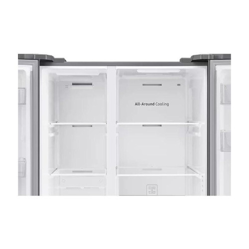 Холодильник Samsung RS62DG5003S9EO 2-хкамерн. серебристый инвертер