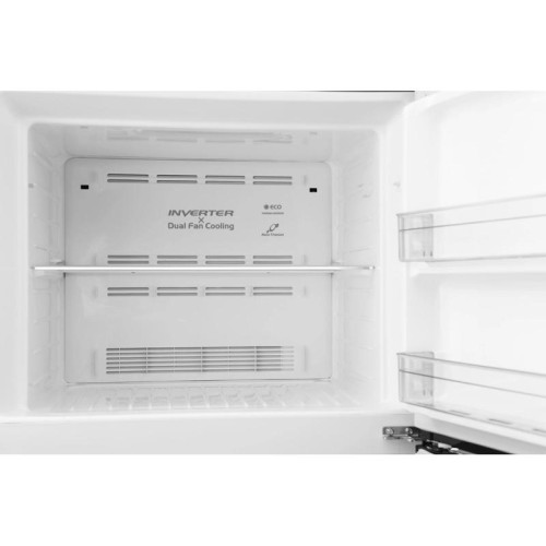 Холодильник Hitachi HRTN7489DF GGRCS 2-хкамерн. серый стекло инвертер