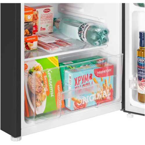 Холодильник Maunfeld MFF83B 1-нокамерн. черный мат.