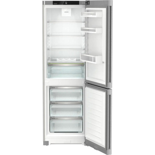 Холодильники LIEBHERR/ Pure, EasyFresh, МК NoFrost, 3 контейнера МК, в. 185,5 см, ш. 60 см, класс ЭЭ A++, внутренние ручки, двери из нерж. стали